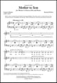 Mother to Son SA choral sheet music cover